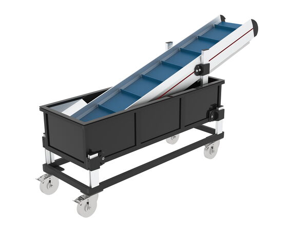 Straight belt conveyor GLW-HE 020 water conveyor belt