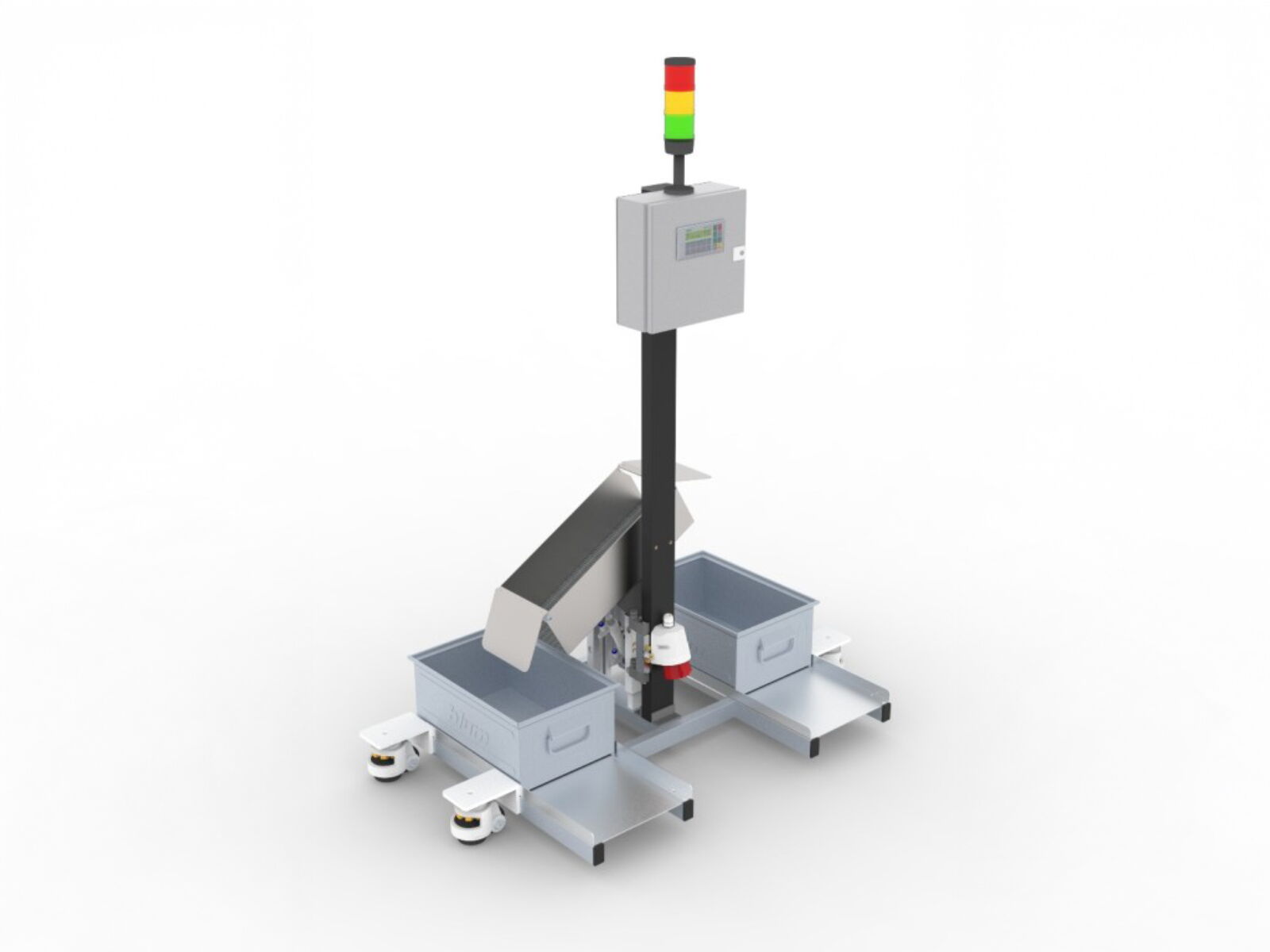 Efficient distribution and buffering of material MTF Technik 
Hardy Schürfeld GmbH & Co. KG