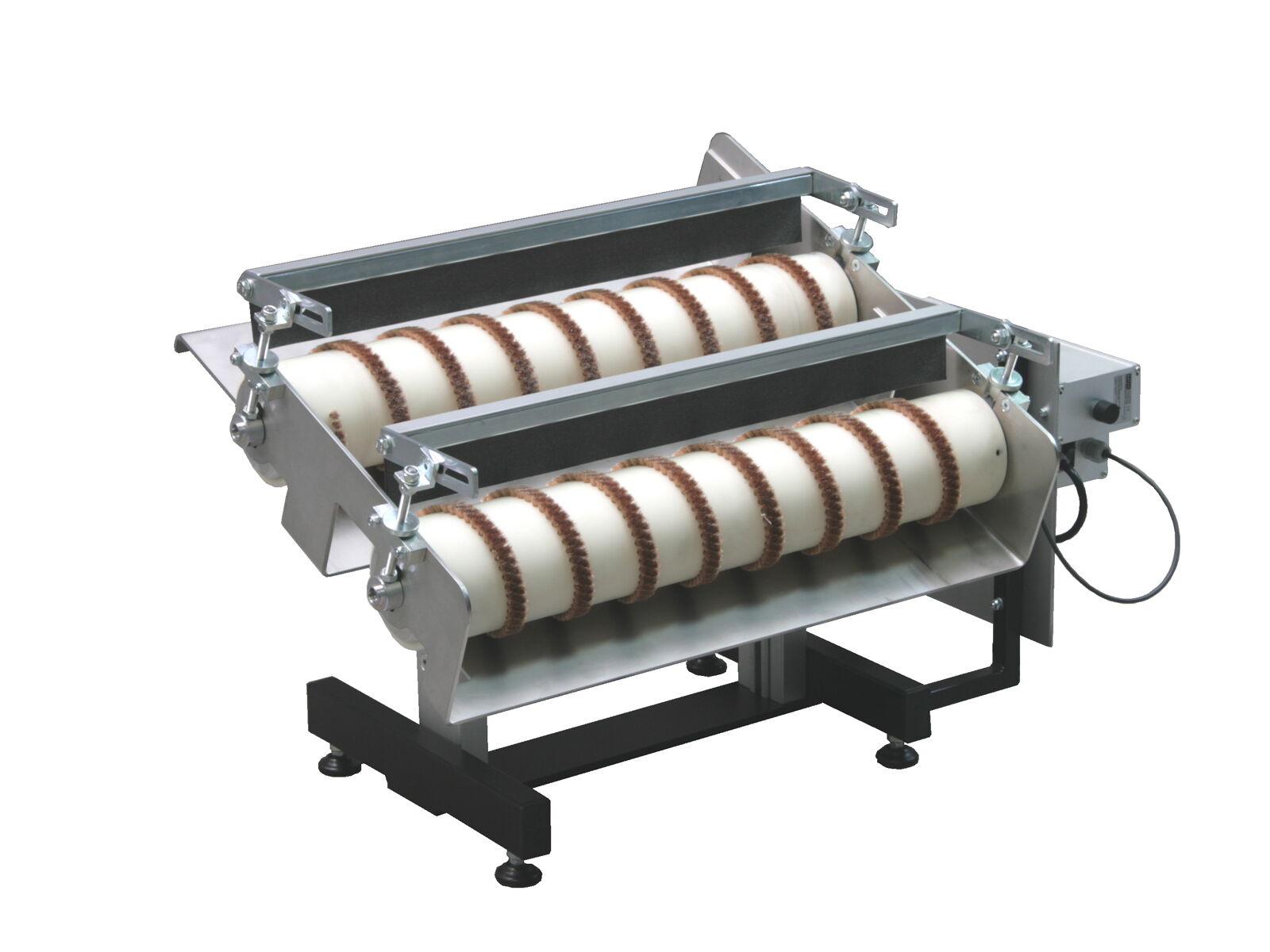 Doppelschneckenseperator MSR 600 Sonder, rechtsabwerfend, mit Bürstenschnecken