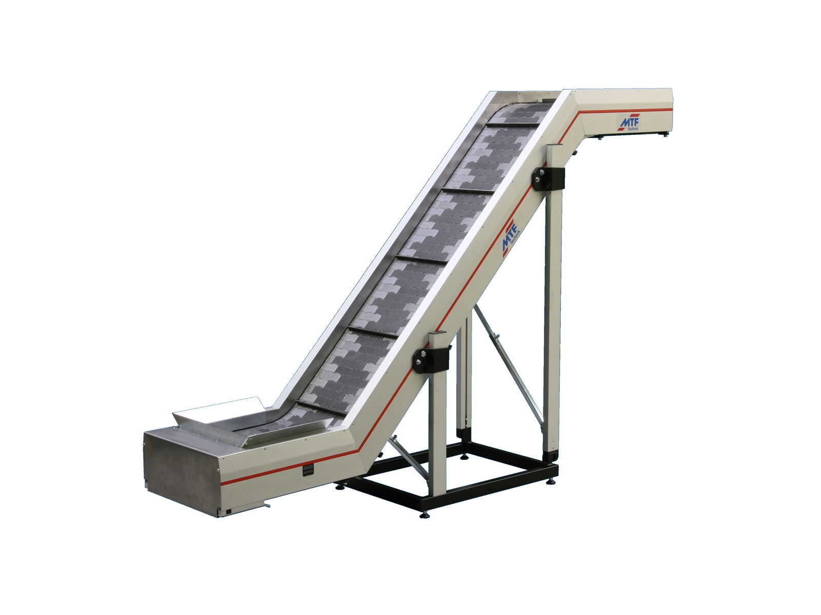 Scharnierbandförderer ZVF-LD 120 mit Stollengurt
