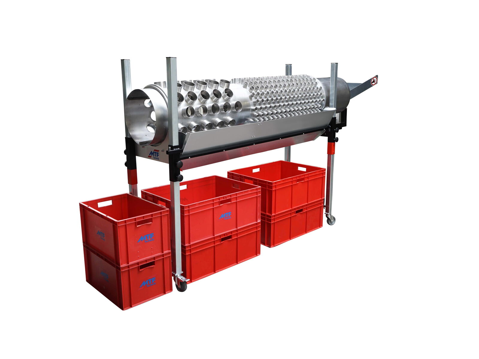 2-Stufige Separiertrommel I 3010 B mit fahrbarem Untergestell