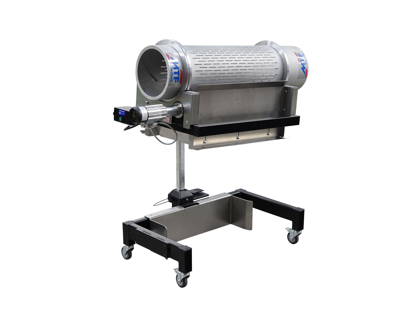 307 B special separating drum with mobile base frame