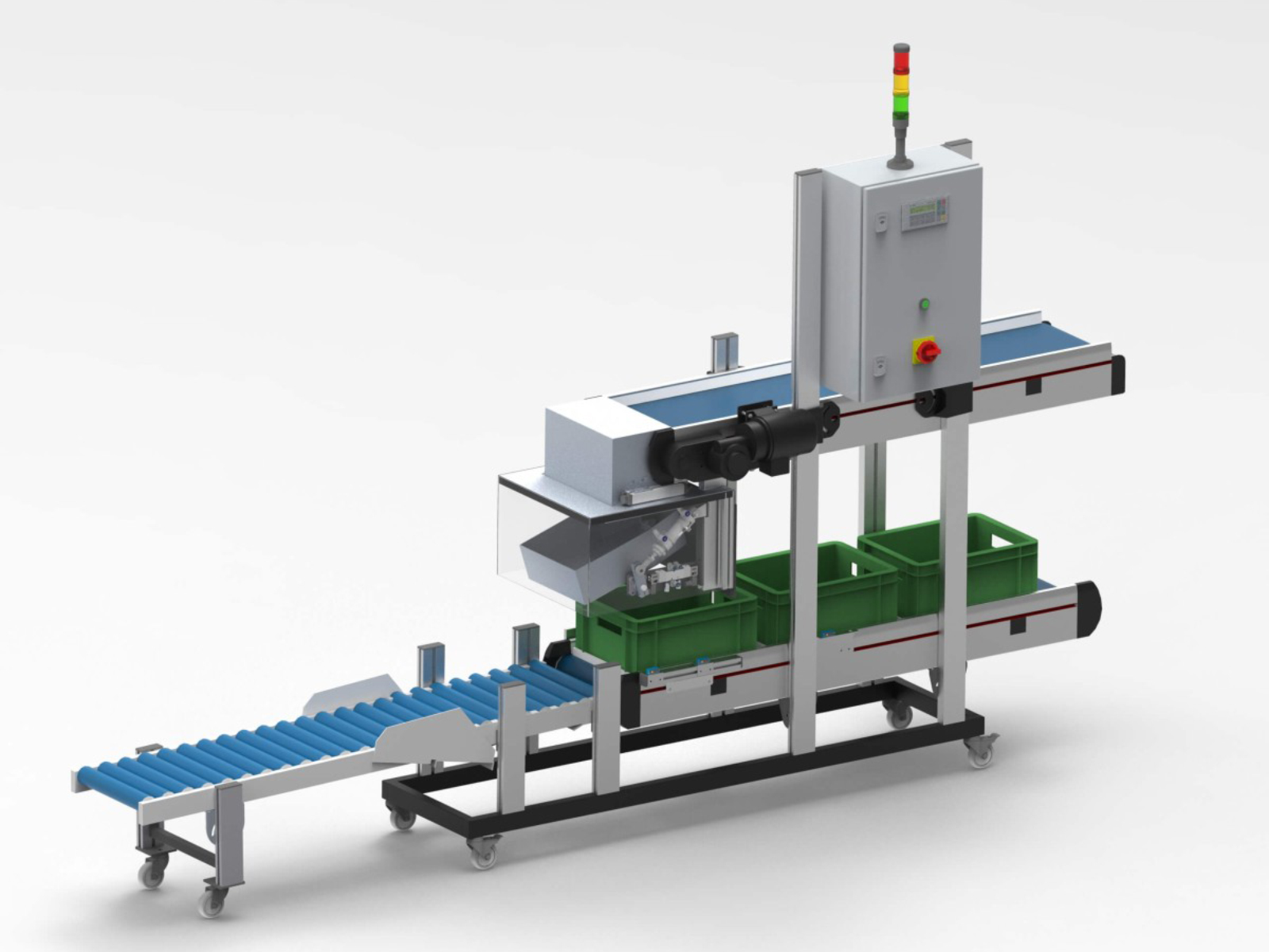 Linearpuffer für Extrusionsteile