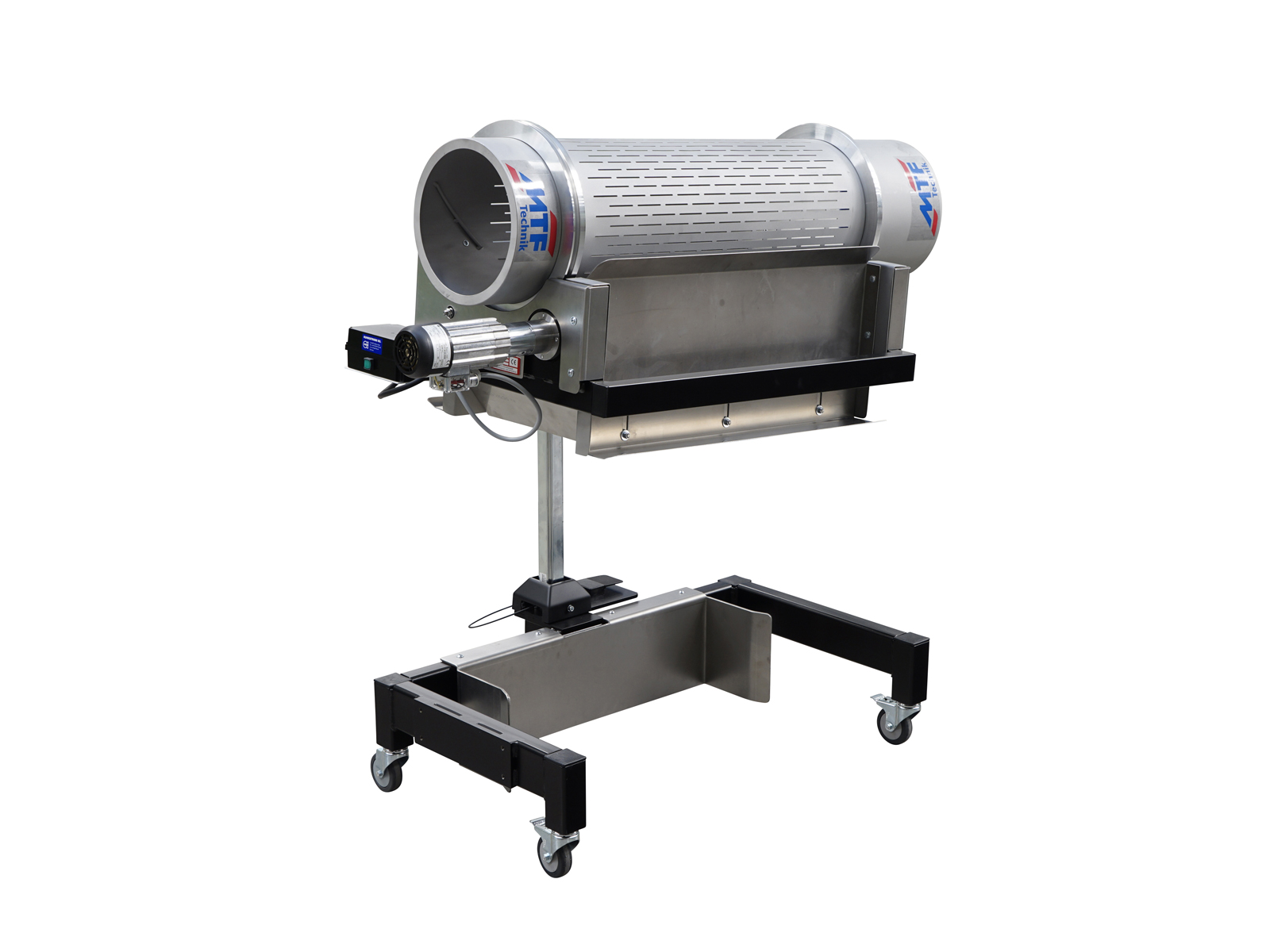 307 B special separating drum with mobile base frame