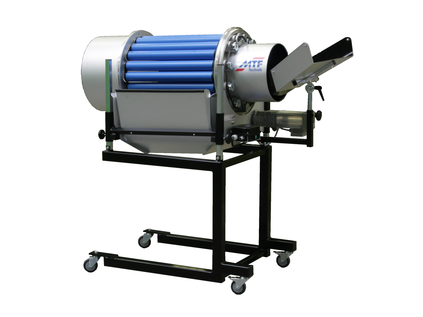 PZ 255 special separating drum with mobile base frame