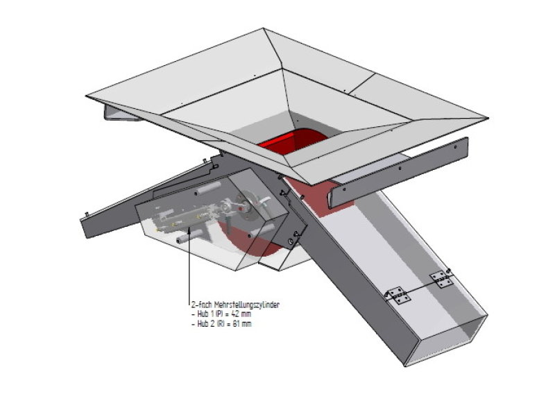 MTF Technik - Reject Chute for Arburg Allrounder 570A