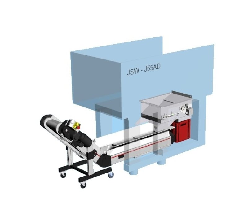 MTF Technik - Reject Chute for Japan Steel Works JSW J55AD