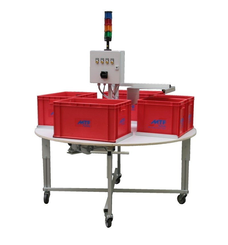 MTF Technik - Pick-Up Station with Container Query