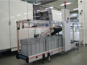 MTF Technik - Linear Buffer Conveyor in Clean Room (Pharma)