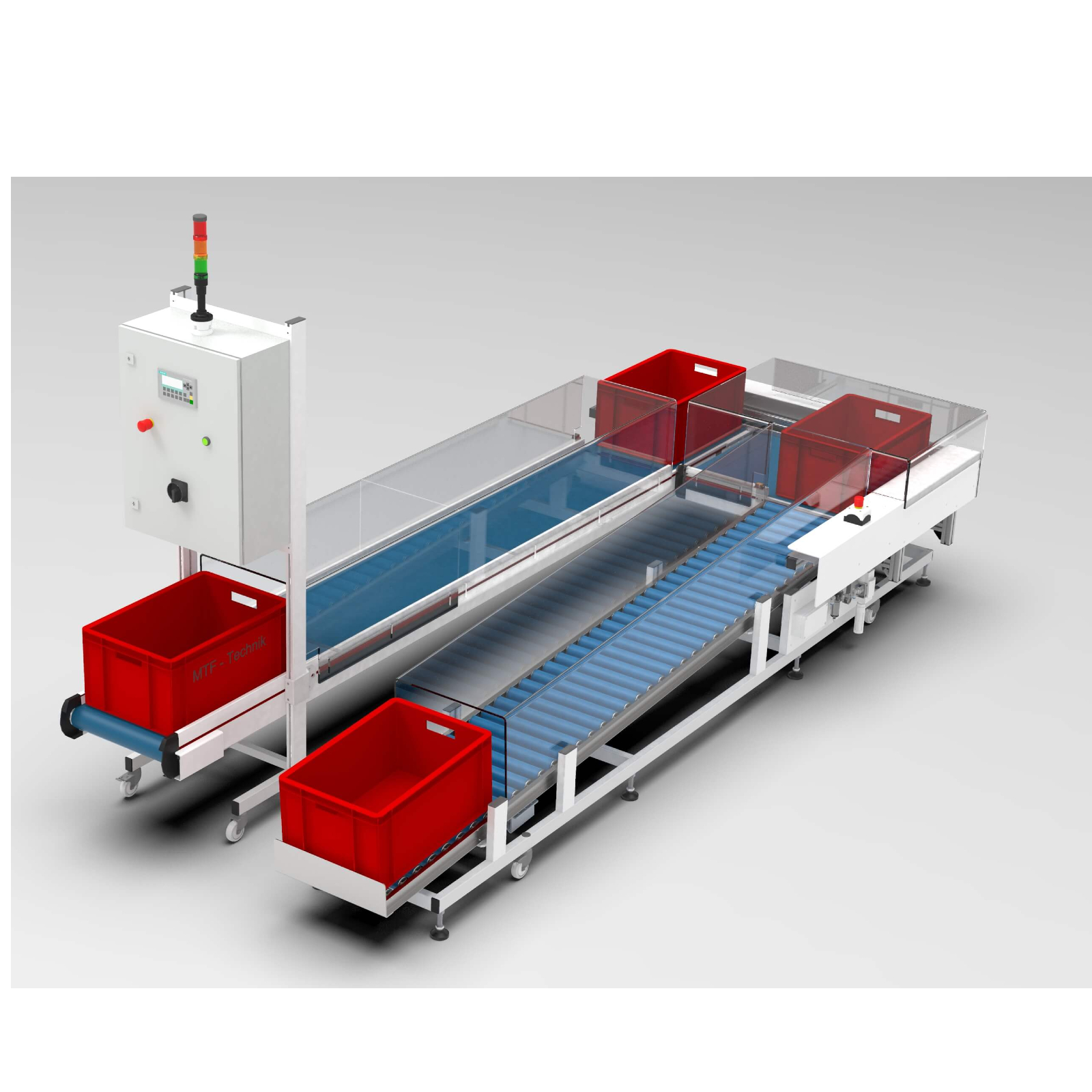 MTF Technik - Querschiebepuffer in Spritzgießmaschine