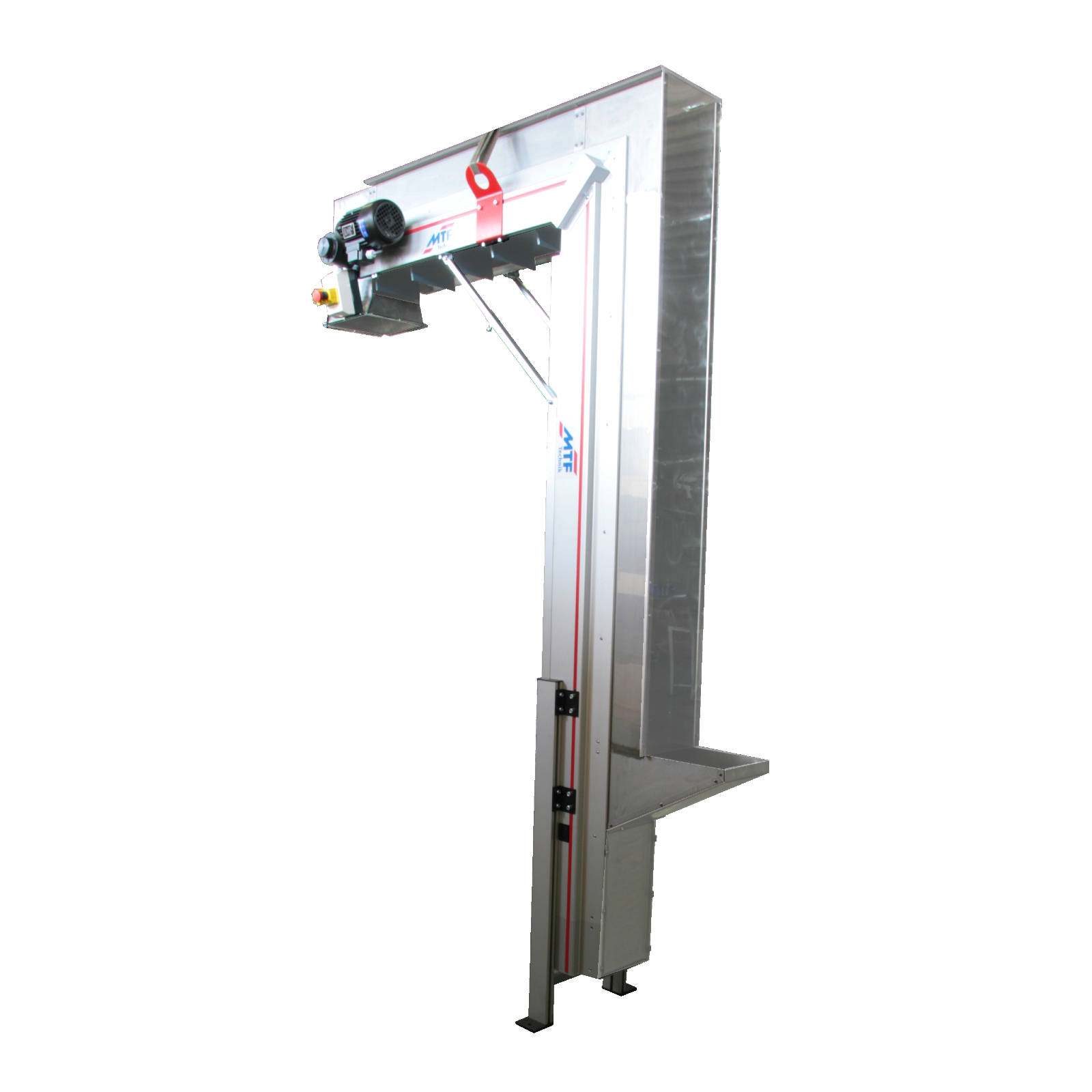 MTF Technik - Vertical Conveyor PLF-Special 90° for Medicals