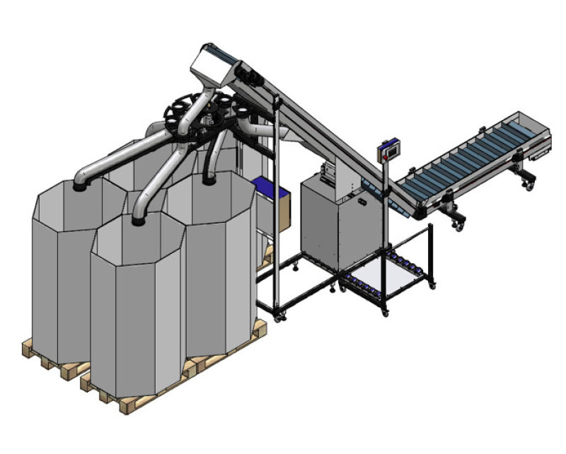 MTF Technik - Rotary Distribution System for Plastic Caps