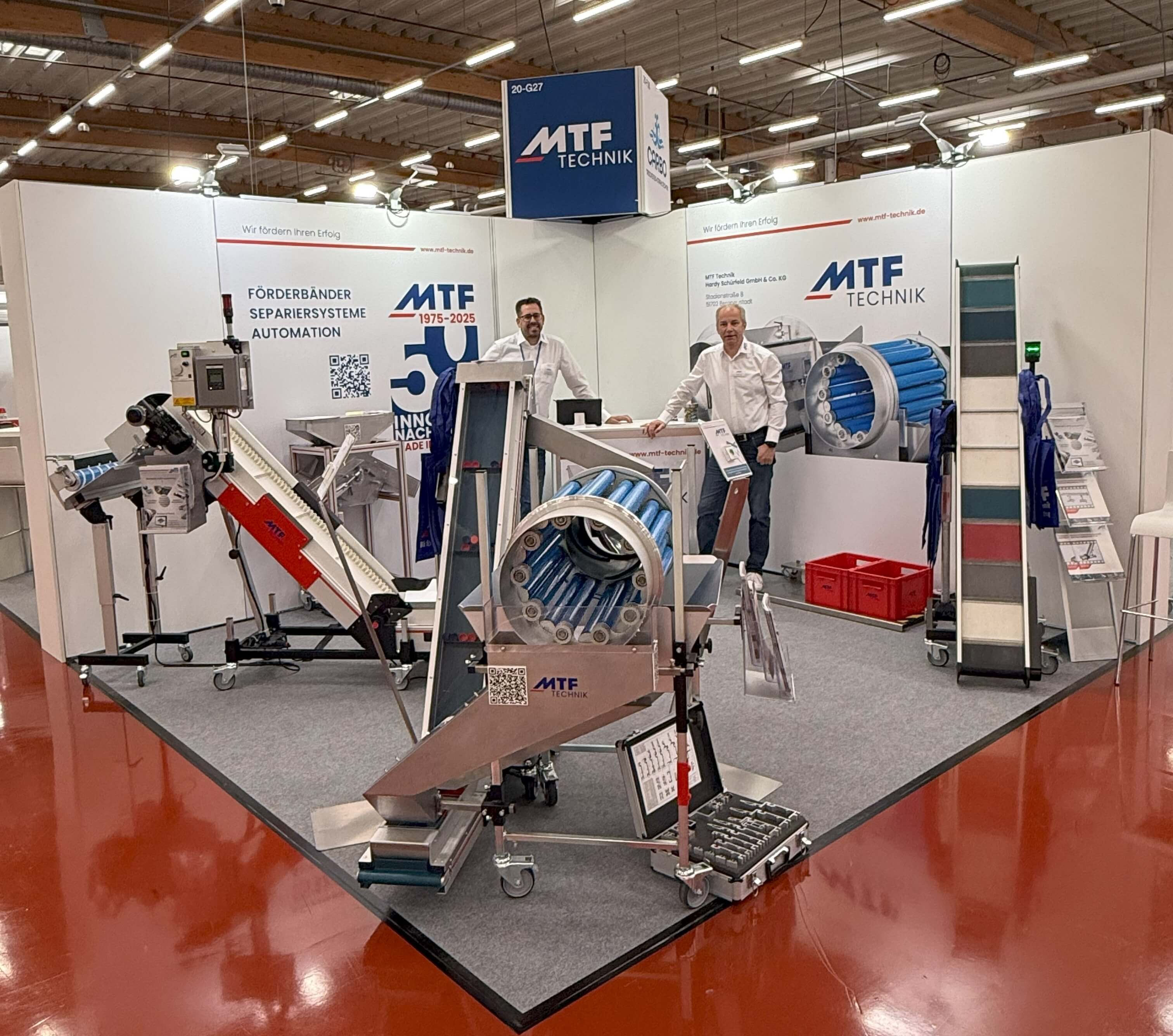 MTF Technik - MTF Technik auf der KUTENO 2025, 13.-15.05.2025, in Bad Salzuflen