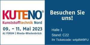 MTF Technik - Regionale Kunststoffmesse KUTENO vom 09.-11.05.2023 in Rheda/NRW